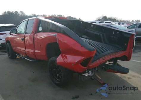 1998 Dodge Dakota Slt/Sport из США, поврежденный, VIN 1B7GL22YXWS663125